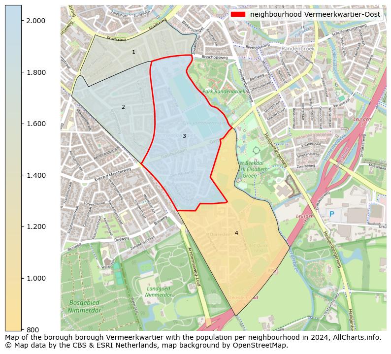 Image of the neighbourhood Vermeerkwartier-Oost at the map. This image is used as introduction to this page. This page shows a lot of information about the population in the neighbourhood Vermeerkwartier-Oost (such as the distribution by age groups of the residents, the composition of households, whether inhabitants are natives or Dutch with an immigration background, data about the houses (numbers, types, price development, use, type of property, ...) and more (car ownership, energy consumption, ...) based on open data from the Dutch Central Bureau of Statistics and various other sources!