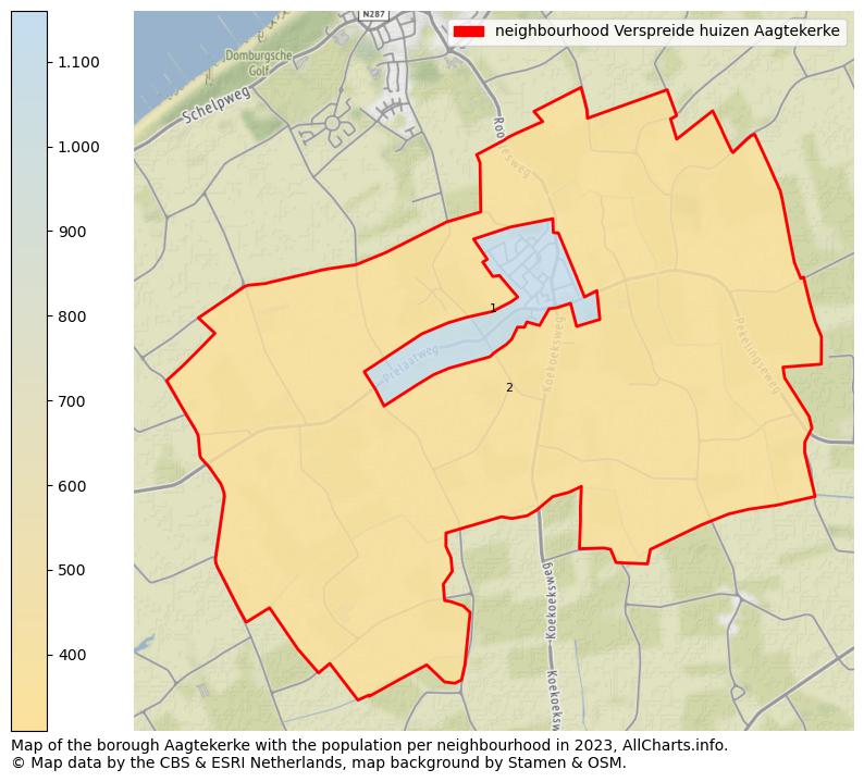 Map of the borough Aagtekerke with the population per neighbourhood in 2023. This page shows a lot of information about residents (such as the distribution by age groups, family composition, gender, native or Dutch with an immigration background, ...), homes (numbers, types, price development, use, type of property, ...) and more (car ownership, energy consumption, ...) based on open data from the Dutch Central Bureau of Statistics and various other sources!
