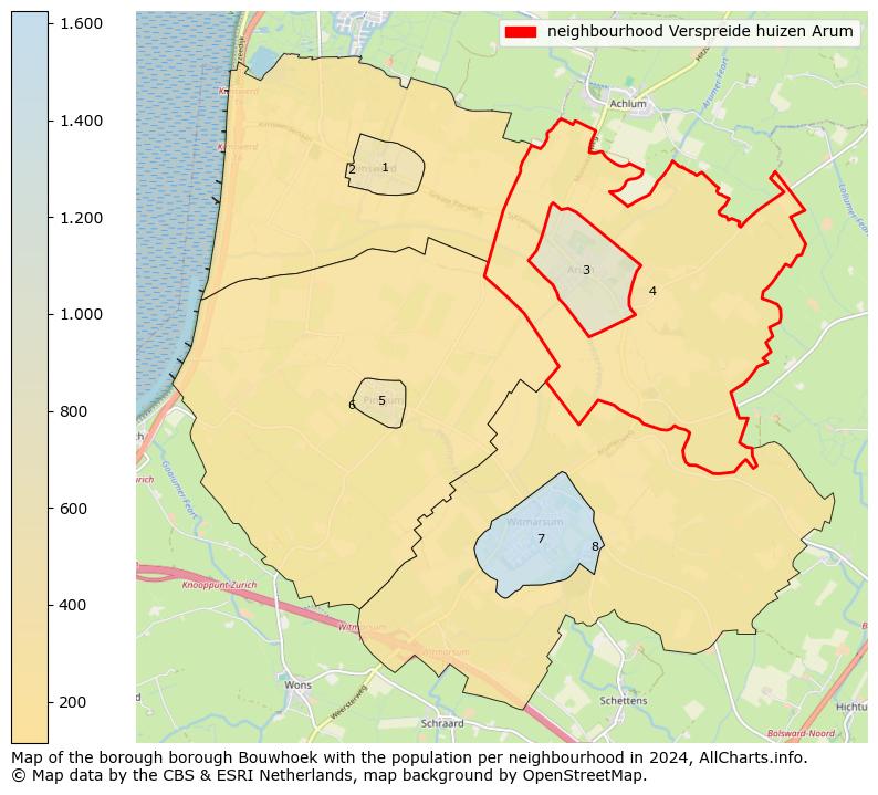 Image of the neighbourhood Verspreide huizen Arum at the map. This image is used as introduction to this page. This page shows a lot of information about the population in the neighbourhood Verspreide huizen Arum (such as the distribution by age groups of the residents, the composition of households, whether inhabitants are natives or Dutch with an immigration background, data about the houses (numbers, types, price development, use, type of property, ...) and more (car ownership, energy consumption, ...) based on open data from the Dutch Central Bureau of Statistics and various other sources!