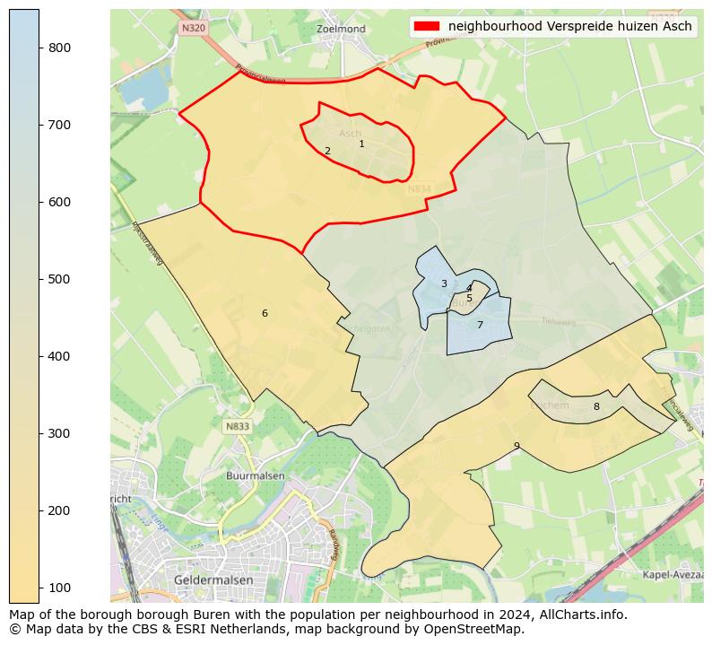 Image of the neighbourhood Verspreide huizen Asch at the map. This image is used as introduction to this page. This page shows a lot of information about the population in the neighbourhood Verspreide huizen Asch (such as the distribution by age groups of the residents, the composition of households, whether inhabitants are natives or Dutch with an immigration background, data about the houses (numbers, types, price development, use, type of property, ...) and more (car ownership, energy consumption, ...) based on open data from the Dutch Central Bureau of Statistics and various other sources!