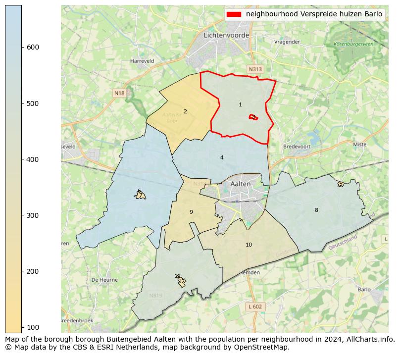 Image of the neighbourhood Verspreide huizen Barlo at the map. This image is used as introduction to this page. This page shows a lot of information about the population in the neighbourhood Verspreide huizen Barlo (such as the distribution by age groups of the residents, the composition of households, whether inhabitants are natives or Dutch with an immigration background, data about the houses (numbers, types, price development, use, type of property, ...) and more (car ownership, energy consumption, ...) based on open data from the Dutch Central Bureau of Statistics and various other sources!