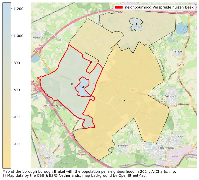 Image of the neighbourhood Verspreide huizen Beek at the map. This image is used as introduction to this page. This page shows a lot of information about the population in the neighbourhood Verspreide huizen Beek (such as the distribution by age groups of the residents, the composition of households, whether inhabitants are natives or Dutch with an immigration background, data about the houses (numbers, types, price development, use, type of property, ...) and more (car ownership, energy consumption, ...) based on open data from the Dutch Central Bureau of Statistics and various other sources!