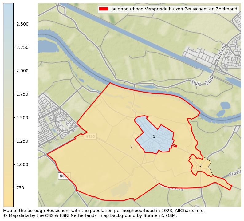 Map of the borough Beusichem with the population per neighbourhood in 2021. This page shows a lot of information about residents (such as the distribution by age groups, family composition, gender, native or Dutch with an immigration background, ...), homes (numbers, types, price development, use, type of property, ...) and more (car ownership, energy consumption, ...) based on open data from the Dutch Central Bureau of Statistics and various other sources!