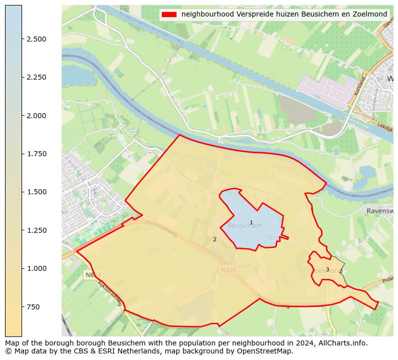 Image of the neighbourhood Verspreide huizen Beusichem en Zoelmond at the map. This image is used as introduction to this page. This page shows a lot of information about the population in the neighbourhood Verspreide huizen Beusichem en Zoelmond (such as the distribution by age groups of the residents, the composition of households, whether inhabitants are natives or Dutch with an immigration background, data about the houses (numbers, types, price development, use, type of property, ...) and more (car ownership, energy consumption, ...) based on open data from the Dutch Central Bureau of Statistics and various other sources!