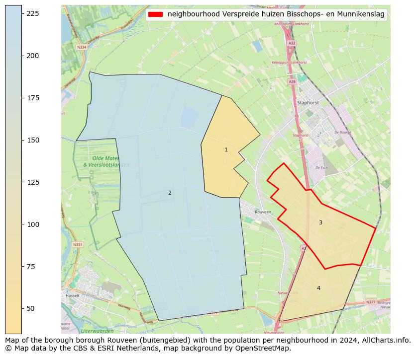 Image of the neighbourhood Verspreide huizen Bisschops- en Munnikenslag at the map. This image is used as introduction to this page. This page shows a lot of information about the population in the neighbourhood Verspreide huizen Bisschops- en Munnikenslag (such as the distribution by age groups of the residents, the composition of households, whether inhabitants are natives or Dutch with an immigration background, data about the houses (numbers, types, price development, use, type of property, ...) and more (car ownership, energy consumption, ...) based on open data from the Dutch Central Bureau of Statistics and various other sources!