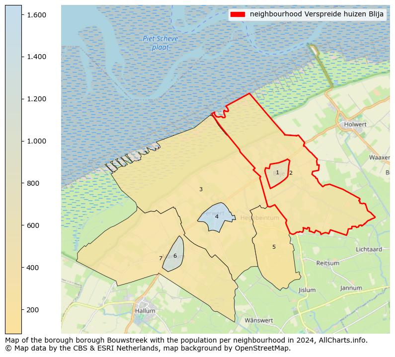 Image of the neighbourhood Verspreide huizen Blija at the map. This image is used as introduction to this page. This page shows a lot of information about the population in the neighbourhood Verspreide huizen Blija (such as the distribution by age groups of the residents, the composition of households, whether inhabitants are natives or Dutch with an immigration background, data about the houses (numbers, types, price development, use, type of property, ...) and more (car ownership, energy consumption, ...) based on open data from the Dutch Central Bureau of Statistics and various other sources!