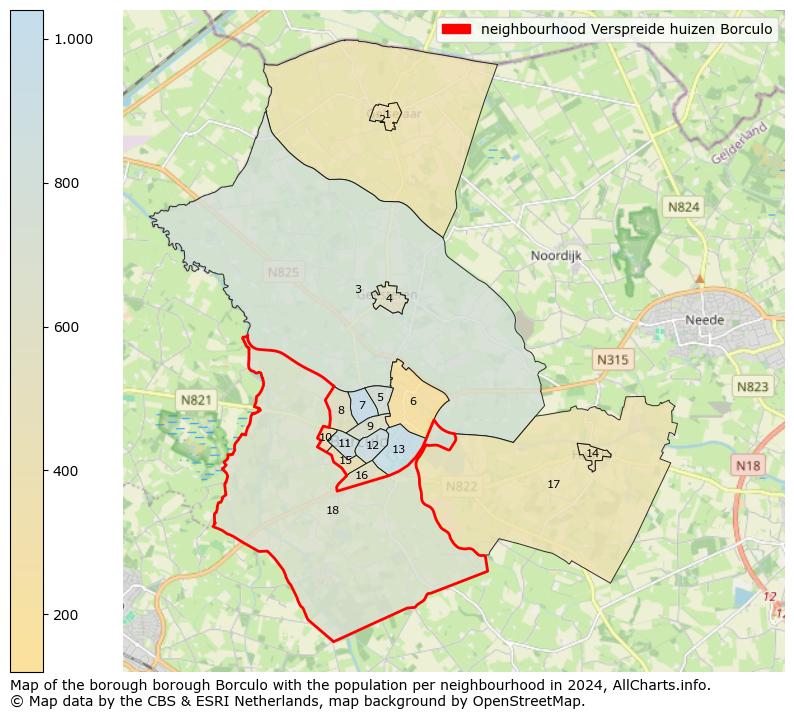 Image of the neighbourhood Verspreide huizen Borculo at the map. This image is used as introduction to this page. This page shows a lot of information about the population in the neighbourhood Verspreide huizen Borculo (such as the distribution by age groups of the residents, the composition of households, whether inhabitants are natives or Dutch with an immigration background, data about the houses (numbers, types, price development, use, type of property, ...) and more (car ownership, energy consumption, ...) based on open data from the Dutch Central Bureau of Statistics and various other sources!