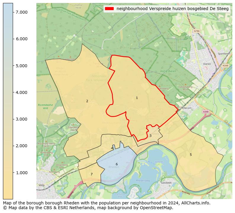 Image of the neighbourhood Verspreide huizen bosgebied De Steeg at the map. This image is used as introduction to this page. This page shows a lot of information about the population in the neighbourhood Verspreide huizen bosgebied De Steeg (such as the distribution by age groups of the residents, the composition of households, whether inhabitants are natives or Dutch with an immigration background, data about the houses (numbers, types, price development, use, type of property, ...) and more (car ownership, energy consumption, ...) based on open data from the Dutch Central Bureau of Statistics and various other sources!