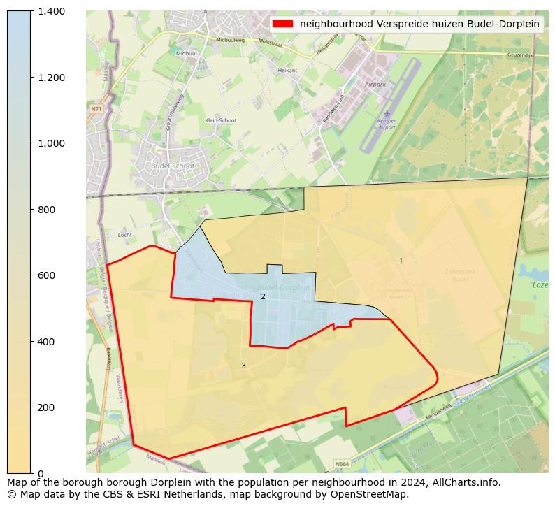 Image of the neighbourhood Verspreide huizen Budel-Dorplein at the map. This image is used as introduction to this page. This page shows a lot of information about the population in the neighbourhood Verspreide huizen Budel-Dorplein (such as the distribution by age groups of the residents, the composition of households, whether inhabitants are natives or Dutch with an immigration background, data about the houses (numbers, types, price development, use, type of property, ...) and more (car ownership, energy consumption, ...) based on open data from the Dutch Central Bureau of Statistics and various other sources!