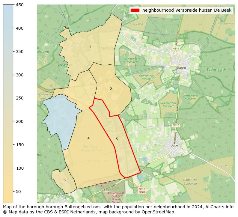 Image of the neighbourhood Verspreide huizen De Beek at the map. This image is used as introduction to this page. This page shows a lot of information about the population in the neighbourhood Verspreide huizen De Beek (such as the distribution by age groups of the residents, the composition of households, whether inhabitants are natives or Dutch with an immigration background, data about the houses (numbers, types, price development, use, type of property, ...) and more (car ownership, energy consumption, ...) based on open data from the Dutch Central Bureau of Statistics and various other sources!