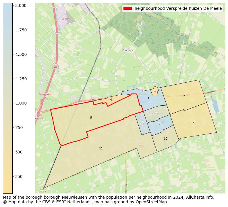 Image of the neighbourhood Verspreide huizen De Meele at the map. This image is used as introduction to this page. This page shows a lot of information about the population in the neighbourhood Verspreide huizen De Meele (such as the distribution by age groups of the residents, the composition of households, whether inhabitants are natives or Dutch with an immigration background, data about the houses (numbers, types, price development, use, type of property, ...) and more (car ownership, energy consumption, ...) based on open data from the Dutch Central Bureau of Statistics and various other sources!