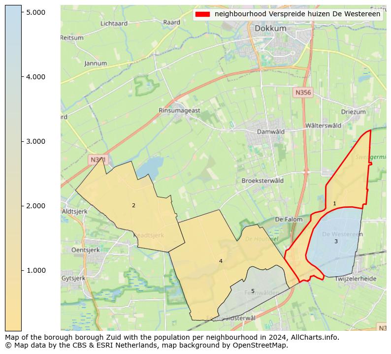 Image of the neighbourhood Verspreide huizen De Westereen at the map. This image is used as introduction to this page. This page shows a lot of information about the population in the neighbourhood Verspreide huizen De Westereen (such as the distribution by age groups of the residents, the composition of households, whether inhabitants are natives or Dutch with an immigration background, data about the houses (numbers, types, price development, use, type of property, ...) and more (car ownership, energy consumption, ...) based on open data from the Dutch Central Bureau of Statistics and various other sources!