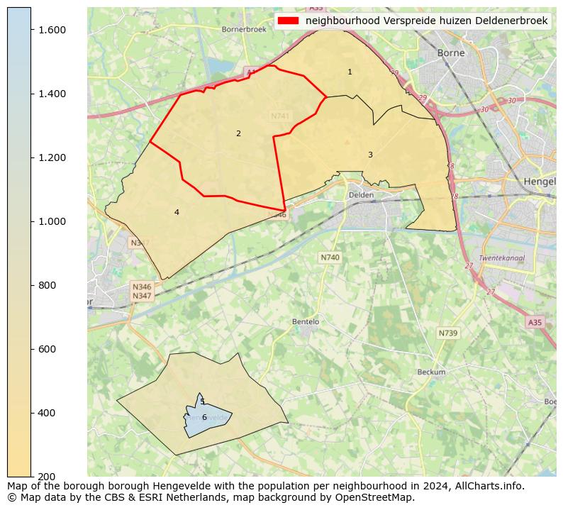 Image of the neighbourhood Verspreide huizen Deldenerbroek at the map. This image is used as introduction to this page. This page shows a lot of information about the population in the neighbourhood Verspreide huizen Deldenerbroek (such as the distribution by age groups of the residents, the composition of households, whether inhabitants are natives or Dutch with an immigration background, data about the houses (numbers, types, price development, use, type of property, ...) and more (car ownership, energy consumption, ...) based on open data from the Dutch Central Bureau of Statistics and various other sources!