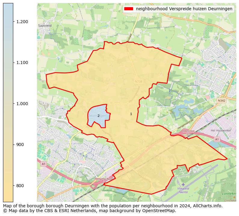 Image of the neighbourhood Verspreide huizen Deurningen at the map. This image is used as introduction to this page. This page shows a lot of information about the population in the neighbourhood Verspreide huizen Deurningen (such as the distribution by age groups of the residents, the composition of households, whether inhabitants are natives or Dutch with an immigration background, data about the houses (numbers, types, price development, use, type of property, ...) and more (car ownership, energy consumption, ...) based on open data from the Dutch Central Bureau of Statistics and various other sources!