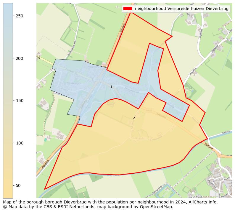 Image of the neighbourhood Verspreide huizen Dieverbrug at the map. This image is used as introduction to this page. This page shows a lot of information about the population in the neighbourhood Verspreide huizen Dieverbrug (such as the distribution by age groups of the residents, the composition of households, whether inhabitants are natives or Dutch with an immigration background, data about the houses (numbers, types, price development, use, type of property, ...) and more (car ownership, energy consumption, ...) based on open data from the Dutch Central Bureau of Statistics and various other sources!