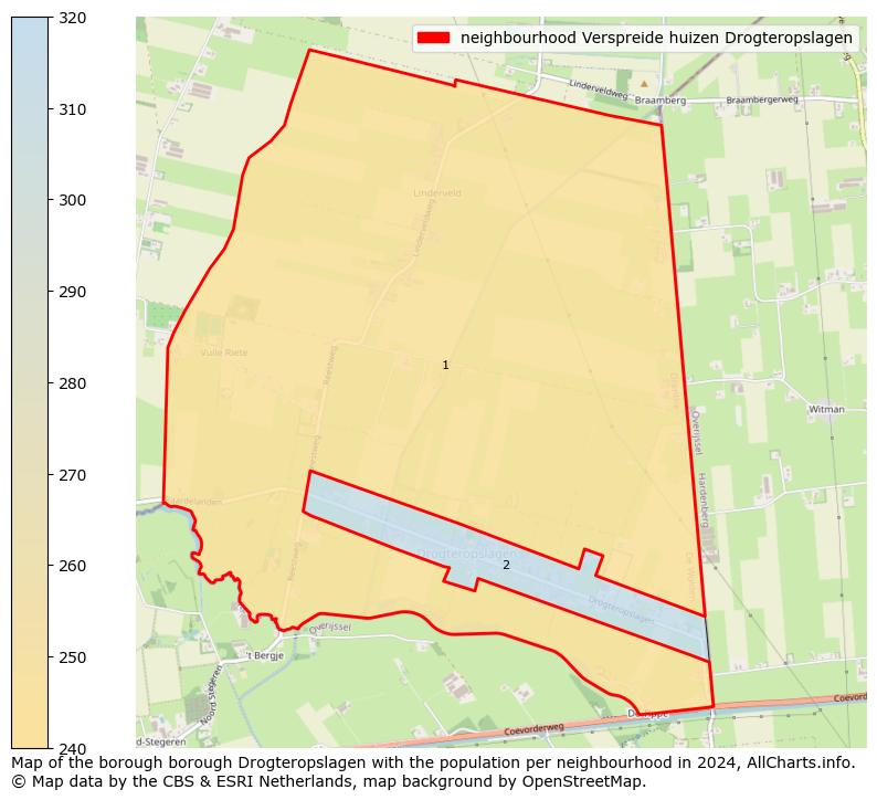 Image of the neighbourhood Verspreide huizen Drogteropslagen at the map. This image is used as introduction to this page. This page shows a lot of information about the population in the neighbourhood Verspreide huizen Drogteropslagen (such as the distribution by age groups of the residents, the composition of households, whether inhabitants are natives or Dutch with an immigration background, data about the houses (numbers, types, price development, use, type of property, ...) and more (car ownership, energy consumption, ...) based on open data from the Dutch Central Bureau of Statistics and various other sources!