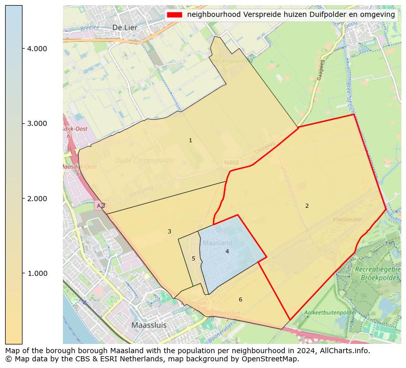 Image of the neighbourhood Verspreide huizen Duifpolder en omgeving at the map. This image is used as introduction to this page. This page shows a lot of information about the population in the neighbourhood Verspreide huizen Duifpolder en omgeving (such as the distribution by age groups of the residents, the composition of households, whether inhabitants are natives or Dutch with an immigration background, data about the houses (numbers, types, price development, use, type of property, ...) and more (car ownership, energy consumption, ...) based on open data from the Dutch Central Bureau of Statistics and various other sources!