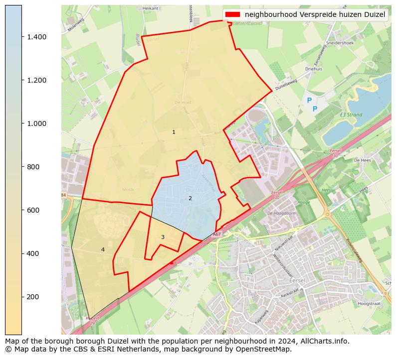 Image of the neighbourhood Verspreide huizen Duizel at the map. This image is used as introduction to this page. This page shows a lot of information about the population in the neighbourhood Verspreide huizen Duizel (such as the distribution by age groups of the residents, the composition of households, whether inhabitants are natives or Dutch with an immigration background, data about the houses (numbers, types, price development, use, type of property, ...) and more (car ownership, energy consumption, ...) based on open data from the Dutch Central Bureau of Statistics and various other sources!