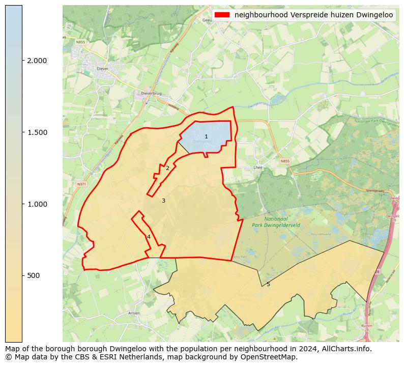 Image of the neighbourhood Verspreide huizen Dwingeloo at the map. This image is used as introduction to this page. This page shows a lot of information about the population in the neighbourhood Verspreide huizen Dwingeloo (such as the distribution by age groups of the residents, the composition of households, whether inhabitants are natives or Dutch with an immigration background, data about the houses (numbers, types, price development, use, type of property, ...) and more (car ownership, energy consumption, ...) based on open data from the Dutch Central Bureau of Statistics and various other sources!