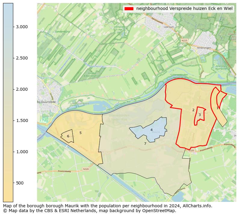 Image of the neighbourhood Verspreide huizen Eck en Wiel at the map. This image is used as introduction to this page. This page shows a lot of information about the population in the neighbourhood Verspreide huizen Eck en Wiel (such as the distribution by age groups of the residents, the composition of households, whether inhabitants are natives or Dutch with an immigration background, data about the houses (numbers, types, price development, use, type of property, ...) and more (car ownership, energy consumption, ...) based on open data from the Dutch Central Bureau of Statistics and various other sources!