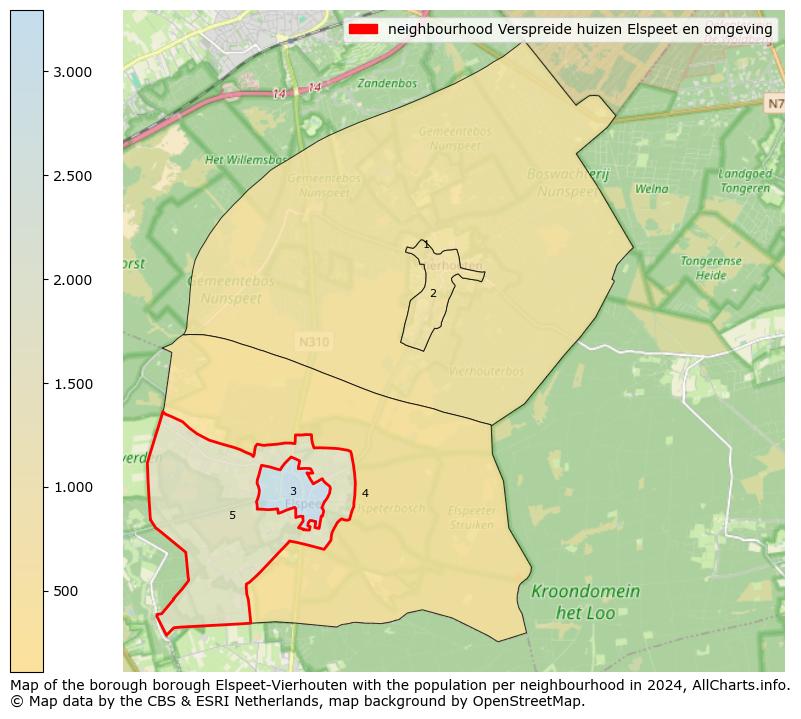 Image of the neighbourhood Verspreide huizen Elspeet en omgeving at the map. This image is used as introduction to this page. This page shows a lot of information about the population in the neighbourhood Verspreide huizen Elspeet en omgeving (such as the distribution by age groups of the residents, the composition of households, whether inhabitants are natives or Dutch with an immigration background, data about the houses (numbers, types, price development, use, type of property, ...) and more (car ownership, energy consumption, ...) based on open data from the Dutch Central Bureau of Statistics and various other sources!