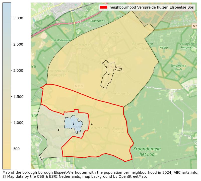 Image of the neighbourhood Verspreide huizen Elspeetse Bos at the map. This image is used as introduction to this page. This page shows a lot of information about the population in the neighbourhood Verspreide huizen Elspeetse Bos (such as the distribution by age groups of the residents, the composition of households, whether inhabitants are natives or Dutch with an immigration background, data about the houses (numbers, types, price development, use, type of property, ...) and more (car ownership, energy consumption, ...) based on open data from the Dutch Central Bureau of Statistics and various other sources!