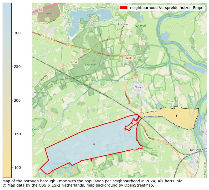 Image of the neighbourhood Verspreide huizen Empe at the map. This image is used as introduction to this page. This page shows a lot of information about the population in the neighbourhood Verspreide huizen Empe (such as the distribution by age groups of the residents, the composition of households, whether inhabitants are natives or Dutch with an immigration background, data about the houses (numbers, types, price development, use, type of property, ...) and more (car ownership, energy consumption, ...) based on open data from the Dutch Central Bureau of Statistics and various other sources!