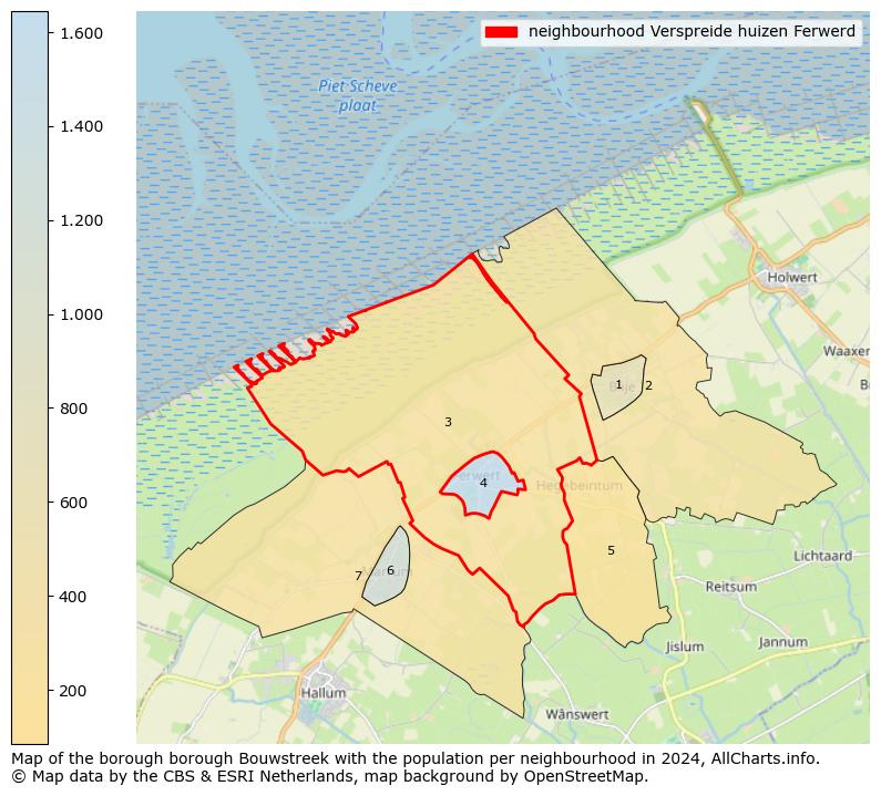 Image of the neighbourhood Verspreide huizen Ferwerd at the map. This image is used as introduction to this page. This page shows a lot of information about the population in the neighbourhood Verspreide huizen Ferwerd (such as the distribution by age groups of the residents, the composition of households, whether inhabitants are natives or Dutch with an immigration background, data about the houses (numbers, types, price development, use, type of property, ...) and more (car ownership, energy consumption, ...) based on open data from the Dutch Central Bureau of Statistics and various other sources!