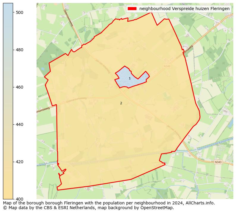 Image of the neighbourhood Verspreide huizen Fleringen at the map. This image is used as introduction to this page. This page shows a lot of information about the population in the neighbourhood Verspreide huizen Fleringen (such as the distribution by age groups of the residents, the composition of households, whether inhabitants are natives or Dutch with an immigration background, data about the houses (numbers, types, price development, use, type of property, ...) and more (car ownership, energy consumption, ...) based on open data from the Dutch Central Bureau of Statistics and various other sources!