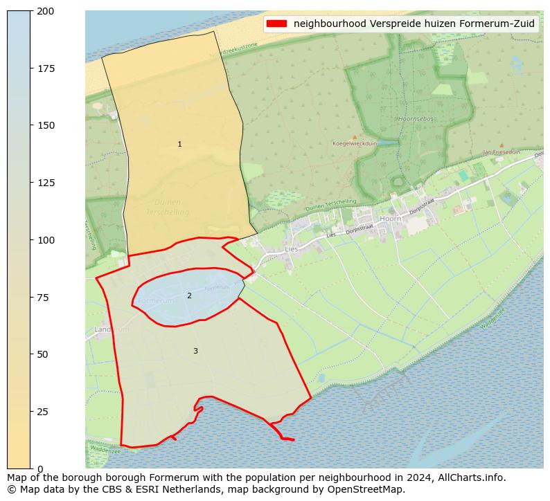 Image of the neighbourhood Verspreide huizen Formerum-Zuid at the map. This image is used as introduction to this page. This page shows a lot of information about the population in the neighbourhood Verspreide huizen Formerum-Zuid (such as the distribution by age groups of the residents, the composition of households, whether inhabitants are natives or Dutch with an immigration background, data about the houses (numbers, types, price development, use, type of property, ...) and more (car ownership, energy consumption, ...) based on open data from the Dutch Central Bureau of Statistics and various other sources!