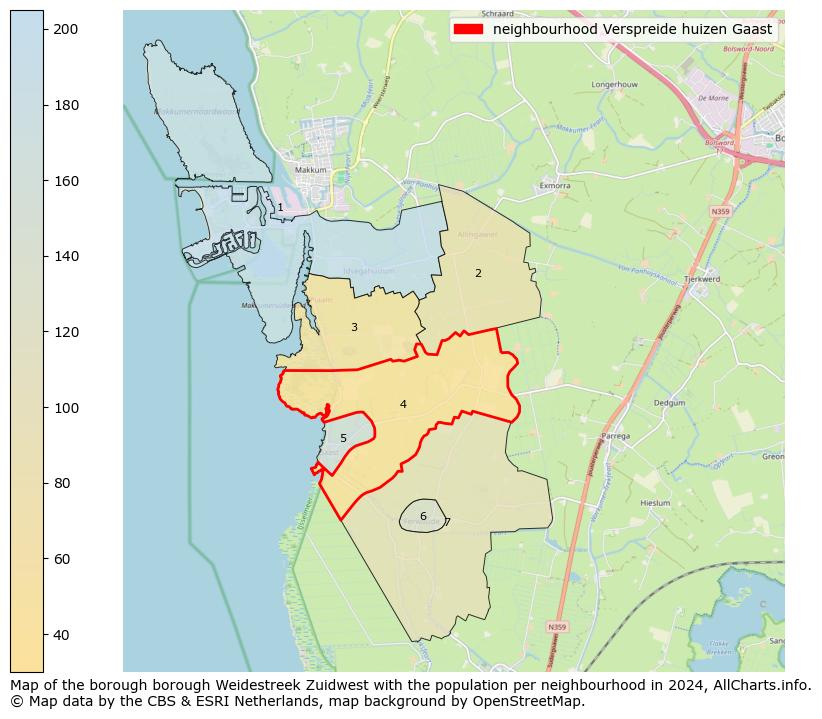 Image of the neighbourhood Verspreide huizen Gaast at the map. This image is used as introduction to this page. This page shows a lot of information about the population in the neighbourhood Verspreide huizen Gaast (such as the distribution by age groups of the residents, the composition of households, whether inhabitants are natives or Dutch with an immigration background, data about the houses (numbers, types, price development, use, type of property, ...) and more (car ownership, energy consumption, ...) based on open data from the Dutch Central Bureau of Statistics and various other sources!