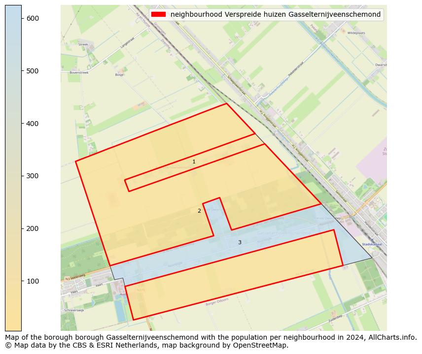 Image of the neighbourhood Verspreide huizen Gasselternijveenschemond at the map. This image is used as introduction to this page. This page shows a lot of information about the population in the neighbourhood Verspreide huizen Gasselternijveenschemond (such as the distribution by age groups of the residents, the composition of households, whether inhabitants are natives or Dutch with an immigration background, data about the houses (numbers, types, price development, use, type of property, ...) and more (car ownership, energy consumption, ...) based on open data from the Dutch Central Bureau of Statistics and various other sources!