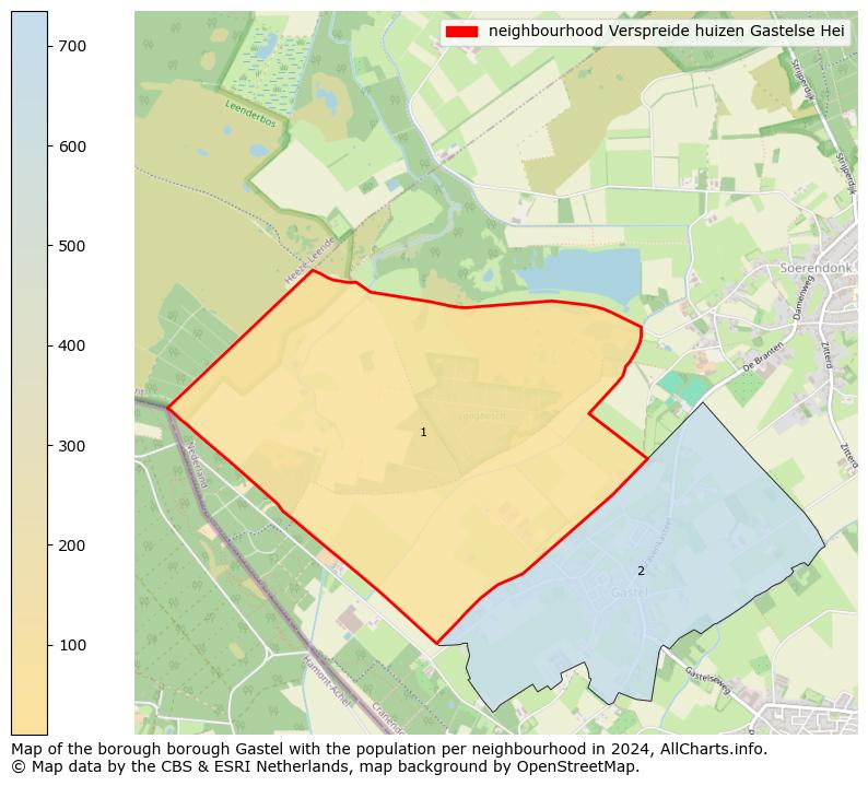 Image of the neighbourhood Verspreide huizen Gastelse Hei at the map. This image is used as introduction to this page. This page shows a lot of information about the population in the neighbourhood Verspreide huizen Gastelse Hei (such as the distribution by age groups of the residents, the composition of households, whether inhabitants are natives or Dutch with an immigration background, data about the houses (numbers, types, price development, use, type of property, ...) and more (car ownership, energy consumption, ...) based on open data from the Dutch Central Bureau of Statistics and various other sources!