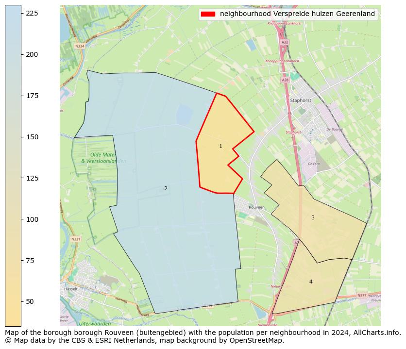 Image of the neighbourhood Verspreide huizen Geerenland at the map. This image is used as introduction to this page. This page shows a lot of information about the population in the neighbourhood Verspreide huizen Geerenland (such as the distribution by age groups of the residents, the composition of households, whether inhabitants are natives or Dutch with an immigration background, data about the houses (numbers, types, price development, use, type of property, ...) and more (car ownership, energy consumption, ...) based on open data from the Dutch Central Bureau of Statistics and various other sources!