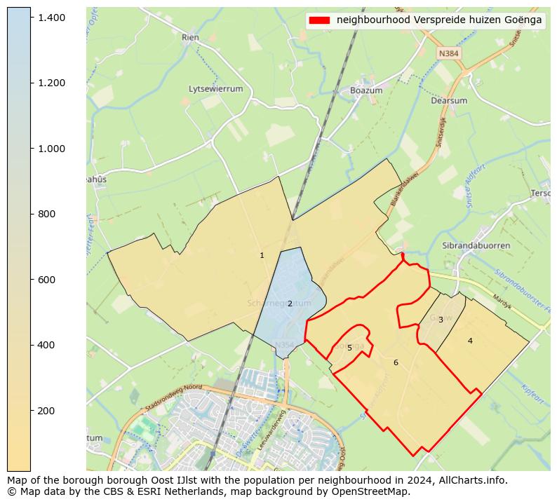 Image of the neighbourhood Verspreide huizen Goënga at the map. This image is used as introduction to this page. This page shows a lot of information about the population in the neighbourhood Verspreide huizen Goënga (such as the distribution by age groups of the residents, the composition of households, whether inhabitants are natives or Dutch with an immigration background, data about the houses (numbers, types, price development, use, type of property, ...) and more (car ownership, energy consumption, ...) based on open data from the Dutch Central Bureau of Statistics and various other sources!