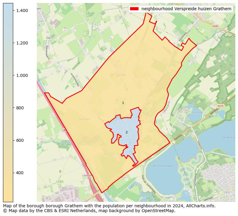 Image of the neighbourhood Verspreide huizen Grathem at the map. This image is used as introduction to this page. This page shows a lot of information about the population in the neighbourhood Verspreide huizen Grathem (such as the distribution by age groups of the residents, the composition of households, whether inhabitants are natives or Dutch with an immigration background, data about the houses (numbers, types, price development, use, type of property, ...) and more (car ownership, energy consumption, ...) based on open data from the Dutch Central Bureau of Statistics and various other sources!