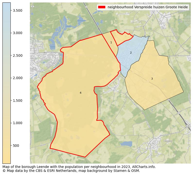 Map of the borough Leende with the population per neighbourhood in 2021. This page shows a lot of information about residents (such as the distribution by age groups, family composition, gender, native or Dutch with an immigration background, ...), homes (numbers, types, price development, use, type of property, ...) and more (car ownership, energy consumption, ...) based on open data from the Dutch Central Bureau of Statistics and various other sources!