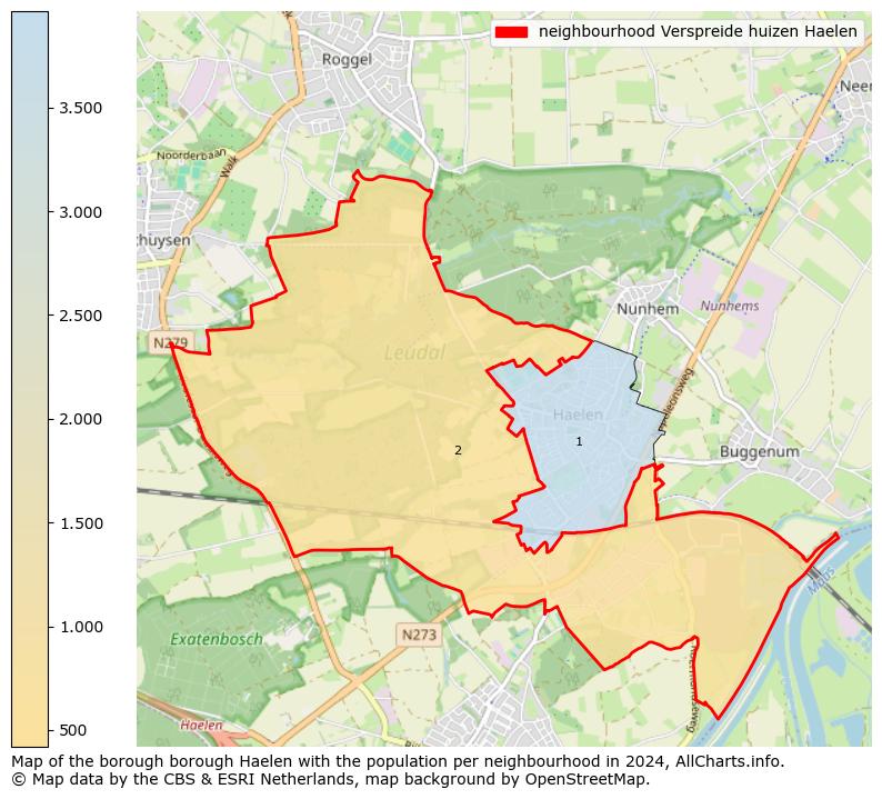 Image of the neighbourhood Verspreide huizen Haelen at the map. This image is used as introduction to this page. This page shows a lot of information about the population in the neighbourhood Verspreide huizen Haelen (such as the distribution by age groups of the residents, the composition of households, whether inhabitants are natives or Dutch with an immigration background, data about the houses (numbers, types, price development, use, type of property, ...) and more (car ownership, energy consumption, ...) based on open data from the Dutch Central Bureau of Statistics and various other sources!