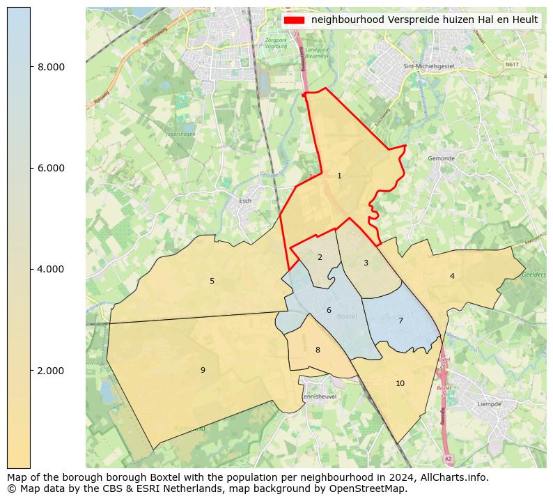 Image of the neighbourhood Verspreide huizen Hal en Heult at the map. This image is used as introduction to this page. This page shows a lot of information about the population in the neighbourhood Verspreide huizen Hal en Heult (such as the distribution by age groups of the residents, the composition of households, whether inhabitants are natives or Dutch with an immigration background, data about the houses (numbers, types, price development, use, type of property, ...) and more (car ownership, energy consumption, ...) based on open data from the Dutch Central Bureau of Statistics and various other sources!