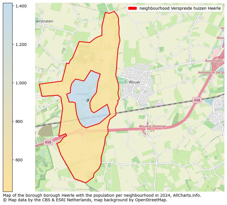 Image of the neighbourhood Verspreide huizen Heerle at the map. This image is used as introduction to this page. This page shows a lot of information about the population in the neighbourhood Verspreide huizen Heerle (such as the distribution by age groups of the residents, the composition of households, whether inhabitants are natives or Dutch with an immigration background, data about the houses (numbers, types, price development, use, type of property, ...) and more (car ownership, energy consumption, ...) based on open data from the Dutch Central Bureau of Statistics and various other sources!