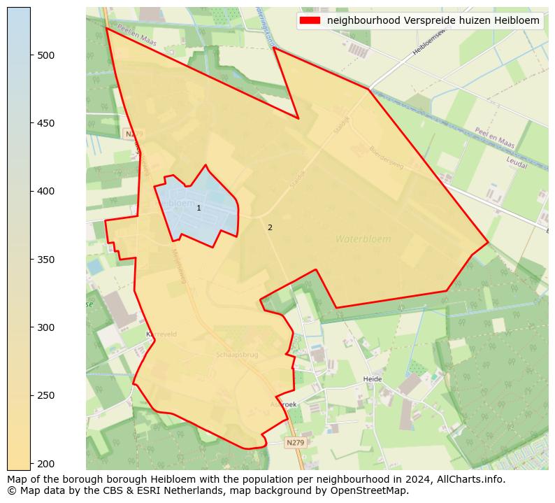 Image of the neighbourhood Verspreide huizen Heibloem at the map. This image is used as introduction to this page. This page shows a lot of information about the population in the neighbourhood Verspreide huizen Heibloem (such as the distribution by age groups of the residents, the composition of households, whether inhabitants are natives or Dutch with an immigration background, data about the houses (numbers, types, price development, use, type of property, ...) and more (car ownership, energy consumption, ...) based on open data from the Dutch Central Bureau of Statistics and various other sources!