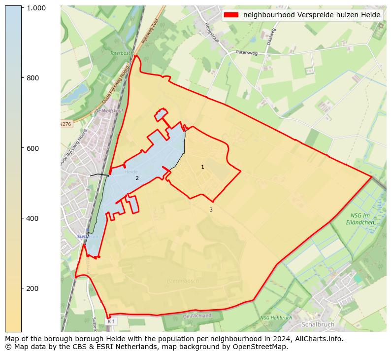 Image of the neighbourhood Verspreide huizen Heide at the map. This image is used as introduction to this page. This page shows a lot of information about the population in the neighbourhood Verspreide huizen Heide (such as the distribution by age groups of the residents, the composition of households, whether inhabitants are natives or Dutch with an immigration background, data about the houses (numbers, types, price development, use, type of property, ...) and more (car ownership, energy consumption, ...) based on open data from the Dutch Central Bureau of Statistics and various other sources!