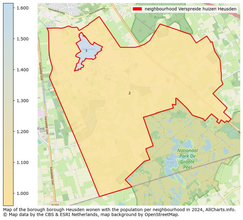 Image of the neighbourhood Verspreide huizen Heusden at the map. This image is used as introduction to this page. This page shows a lot of information about the population in the neighbourhood Verspreide huizen Heusden (such as the distribution by age groups of the residents, the composition of households, whether inhabitants are natives or Dutch with an immigration background, data about the houses (numbers, types, price development, use, type of property, ...) and more (car ownership, energy consumption, ...) based on open data from the Dutch Central Bureau of Statistics and various other sources!