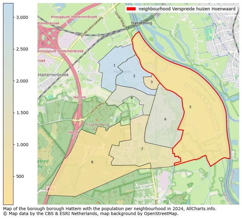 Image of the neighbourhood Verspreide huizen Hoenwaard at the map. This image is used as introduction to this page. This page shows a lot of information about the population in the neighbourhood Verspreide huizen Hoenwaard (such as the distribution by age groups of the residents, the composition of households, whether inhabitants are natives or Dutch with an immigration background, data about the houses (numbers, types, price development, use, type of property, ...) and more (car ownership, energy consumption, ...) based on open data from the Dutch Central Bureau of Statistics and various other sources!