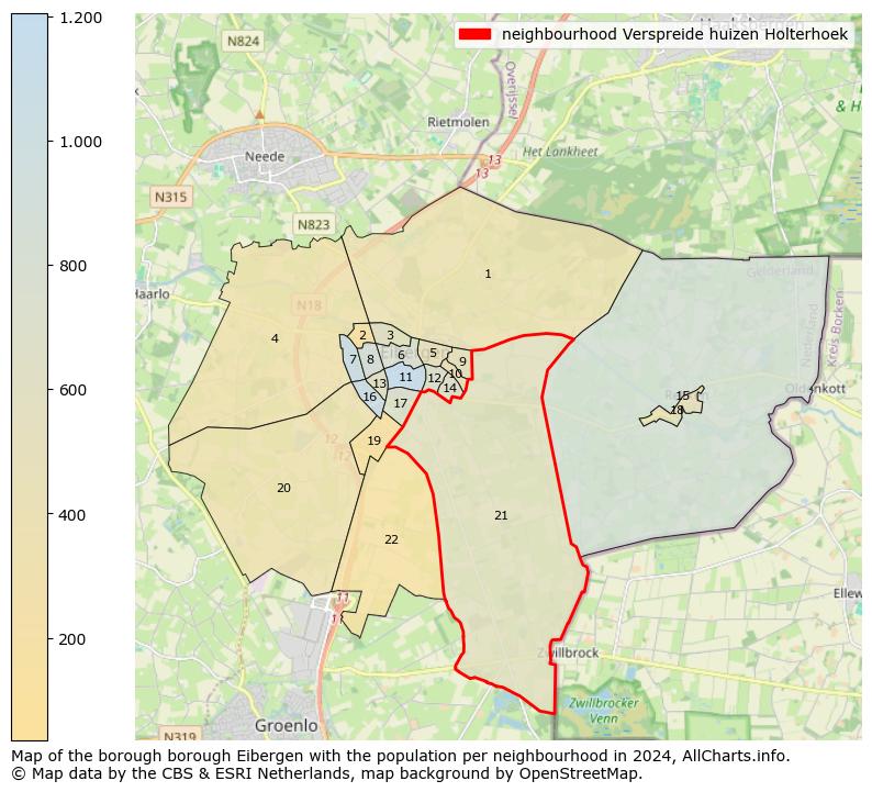 Image of the neighbourhood Verspreide huizen Holterhoek at the map. This image is used as introduction to this page. This page shows a lot of information about the population in the neighbourhood Verspreide huizen Holterhoek (such as the distribution by age groups of the residents, the composition of households, whether inhabitants are natives or Dutch with an immigration background, data about the houses (numbers, types, price development, use, type of property, ...) and more (car ownership, energy consumption, ...) based on open data from the Dutch Central Bureau of Statistics and various other sources!