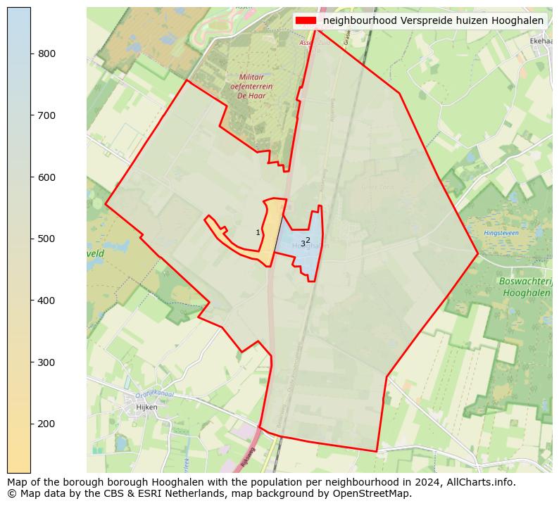 Image of the neighbourhood Verspreide huizen Hooghalen at the map. This image is used as introduction to this page. This page shows a lot of information about the population in the neighbourhood Verspreide huizen Hooghalen (such as the distribution by age groups of the residents, the composition of households, whether inhabitants are natives or Dutch with an immigration background, data about the houses (numbers, types, price development, use, type of property, ...) and more (car ownership, energy consumption, ...) based on open data from the Dutch Central Bureau of Statistics and various other sources!