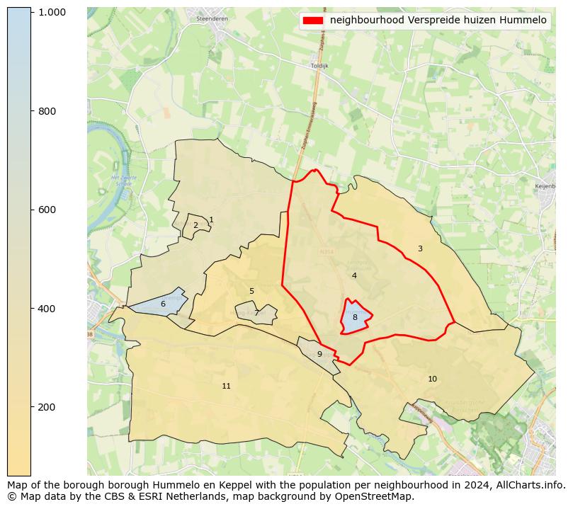 Image of the neighbourhood Verspreide huizen Hummelo at the map. This image is used as introduction to this page. This page shows a lot of information about the population in the neighbourhood Verspreide huizen Hummelo (such as the distribution by age groups of the residents, the composition of households, whether inhabitants are natives or Dutch with an immigration background, data about the houses (numbers, types, price development, use, type of property, ...) and more (car ownership, energy consumption, ...) based on open data from the Dutch Central Bureau of Statistics and various other sources!