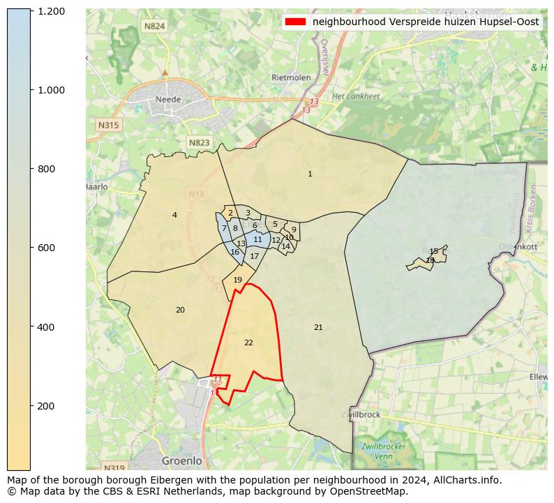 Image of the neighbourhood Verspreide huizen Hupsel-Oost at the map. This image is used as introduction to this page. This page shows a lot of information about the population in the neighbourhood Verspreide huizen Hupsel-Oost (such as the distribution by age groups of the residents, the composition of households, whether inhabitants are natives or Dutch with an immigration background, data about the houses (numbers, types, price development, use, type of property, ...) and more (car ownership, energy consumption, ...) based on open data from the Dutch Central Bureau of Statistics and various other sources!