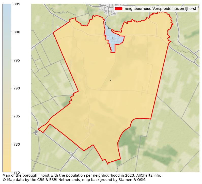 Map of the borough IJhorst with the population per neighbourhood in 2023. This page shows a lot of information about residents (such as the distribution by age groups, family composition, gender, native or Dutch with an immigration background, ...), homes (numbers, types, price development, use, type of property, ...) and more (car ownership, energy consumption, ...) based on open data from the Dutch Central Bureau of Statistics and various other sources!
