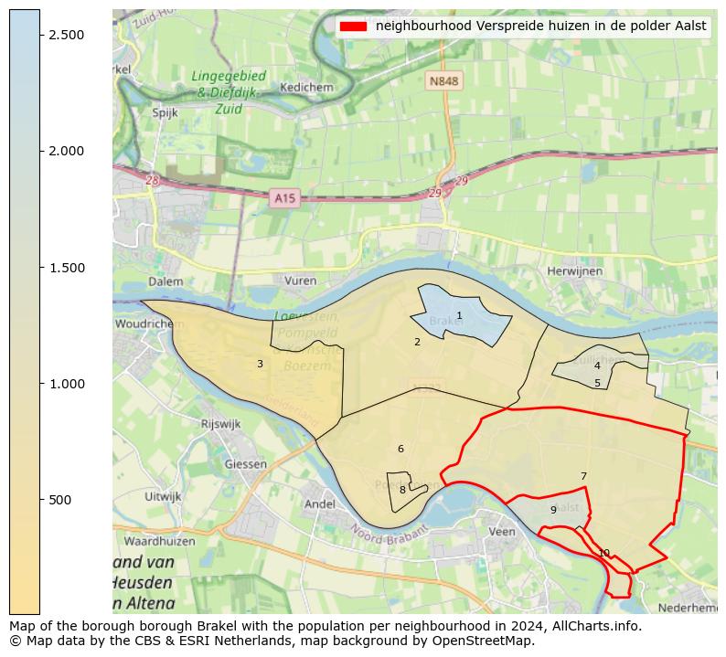 Image of the neighbourhood Verspreide huizen in de polder Aalst at the map. This image is used as introduction to this page. This page shows a lot of information about the population in the neighbourhood Verspreide huizen in de polder Aalst (such as the distribution by age groups of the residents, the composition of households, whether inhabitants are natives or Dutch with an immigration background, data about the houses (numbers, types, price development, use, type of property, ...) and more (car ownership, energy consumption, ...) based on open data from the Dutch Central Bureau of Statistics and various other sources!